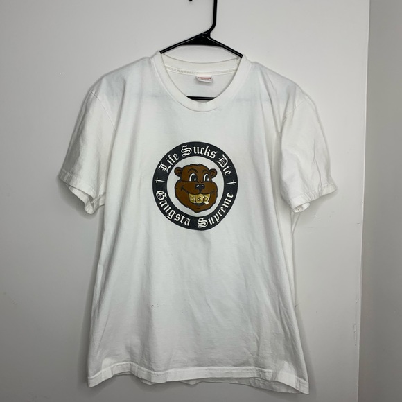 Supreme Tee Shirt Life Sucks Die